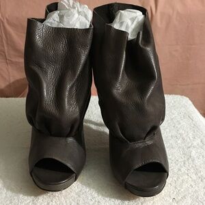Dolce Vita Dark Brown Heeled Boots